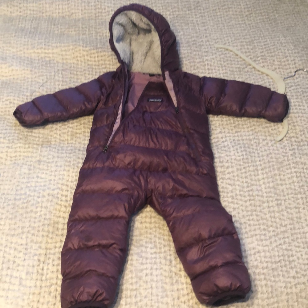 Patagonia baby down bunting 6-12 months
